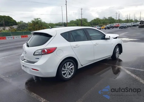 2012 Mazda Mazda3 I Touring z USA, uszkodzony, nr VIN JM1BL1L71C1695764